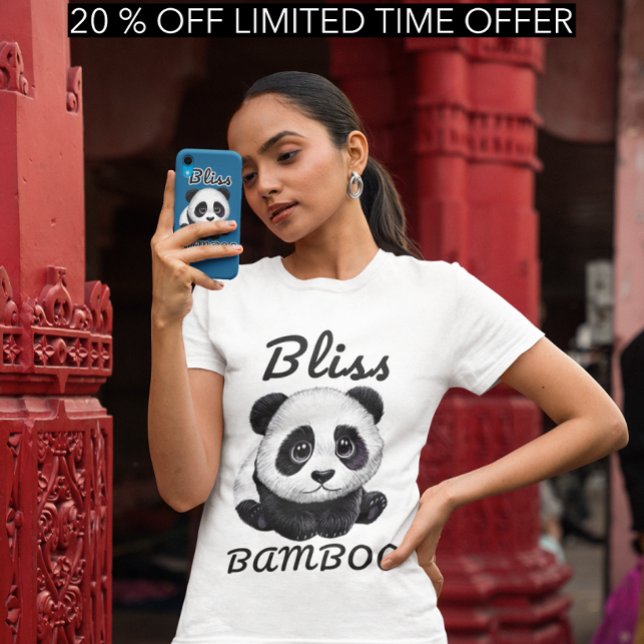 T-shirt Chemise Panda Bliss - Design adorable en bambou (Créateur téléchargé)