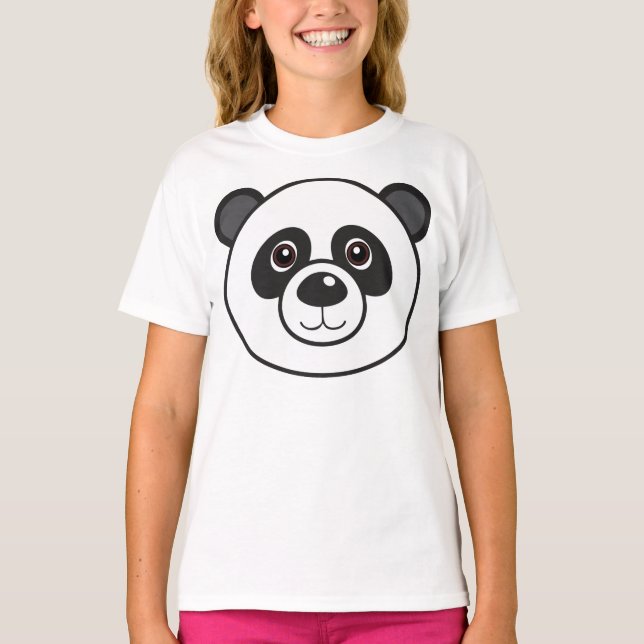 T-shirt Chemise Panda Kids (Devant)