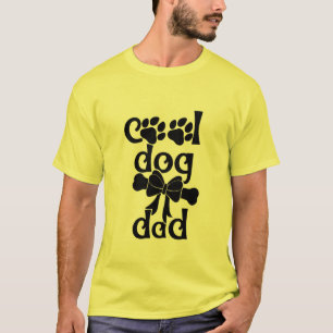 T-shirt Chemise Papa Chien élégant - Amateurs d'Animaux de