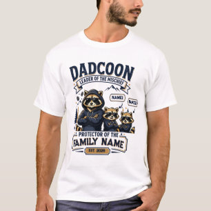 T-shirt Chemise Papa Raton Personnalisée pour Papa et 2 En