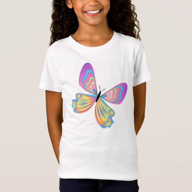 T-Shirt Chemise papillon/jeunesse (Devant)