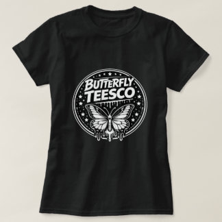 T-shirt Chemise Papillon TEESCO Graffiti Papillon 0047834