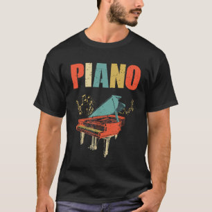 T-shirt Chemise Parfaite Pour Piano Lover. Piano Tee vinta