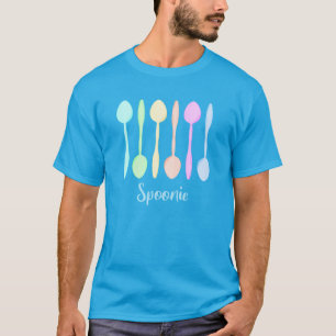 T-shirt Chemise Pastel Spoons "Spoonie"
