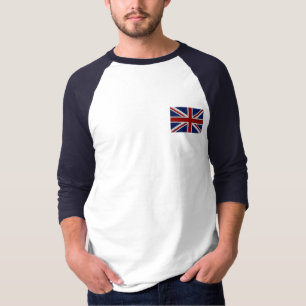 T-shirt Chemise patriotique britannique UNION JACK BRITISH
