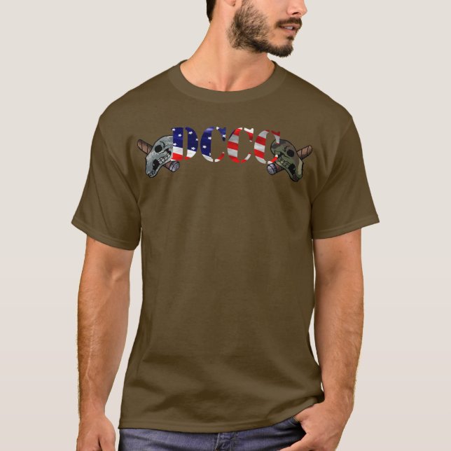 T-shirt Chemise patriotique de DCCC (Devant)