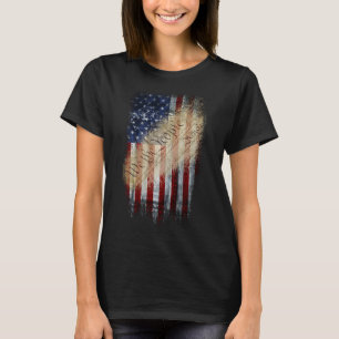 T-shirt Chemise patriotique NOUS le drapeau américain de