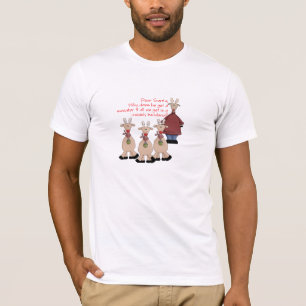 T-shirt Chemise Père Noël Reindeer