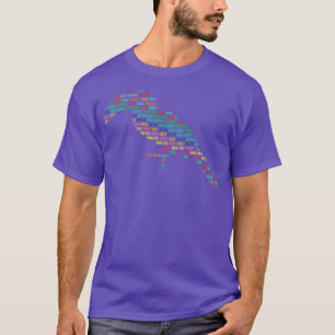T-shirt Chemise perroquet Parrot Mots Cadeau pour Perroque