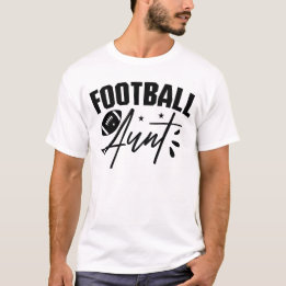 T-shirt Chemise personnalisable de la tante de football