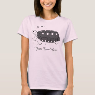T-shirt Chemise personnalisable de tortue de Redfoot