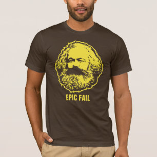 T-shirt Chemise personnalisable d'échouer épique de Marx
