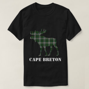 T-shirt Chemise personnalisable d'orignal tartan du Cap-Br