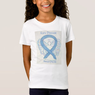 T-Shirt Chemise personnalisée ange ruban de sensibilisatio