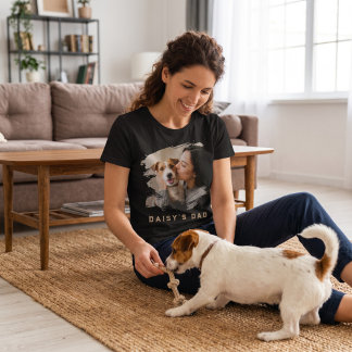 T-shirt Chemise personnalisée avec photo de votre animal,