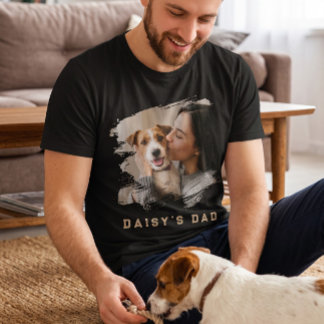 T-shirt Chemise personnalisée avec photo de votre animal,