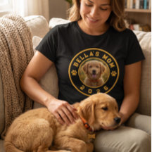 Chemise personnalisée avec photo de votre animal d