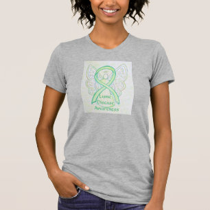T-shirt Chemise personnalisée de l'ange ruban de la sensib