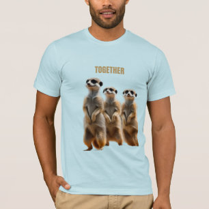 T-shirt Chemise personnalisée “Ensemble” sur le thème des