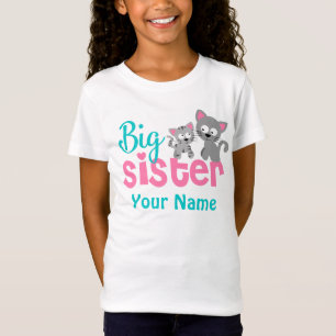 T-Shirt Chemise personnalisée par chat de Kitty de grande