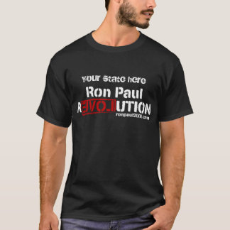 T-shirt Chemise personnalisée par révolution de Ron Paul