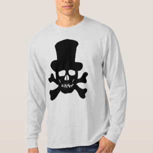 T-shirt Chemise personnalisée Poison Skull and Crossbones