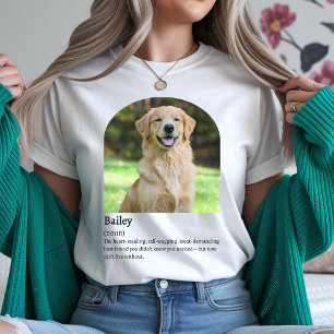T-shirt Chemise personnalisée pour chien pour propriétaire