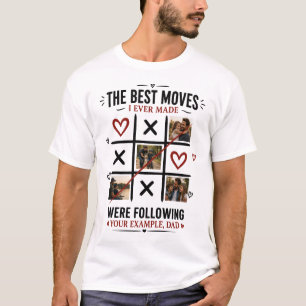 T-shirt Chemise personnalisée pour la fête des Pères avec