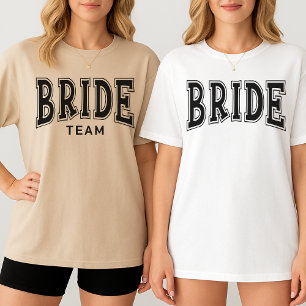T-shirt Chemise personnalisée pour l'enterrement de vie de