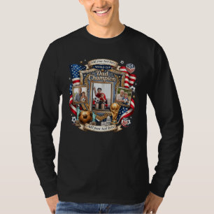 T-shirt Chemise personnalisée pour papa de footballeur