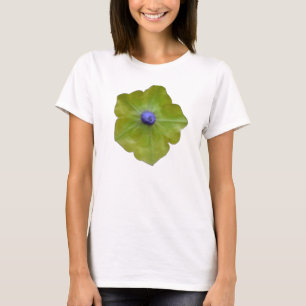 T-shirt Chemise Petunia Green et Blue Ladies T