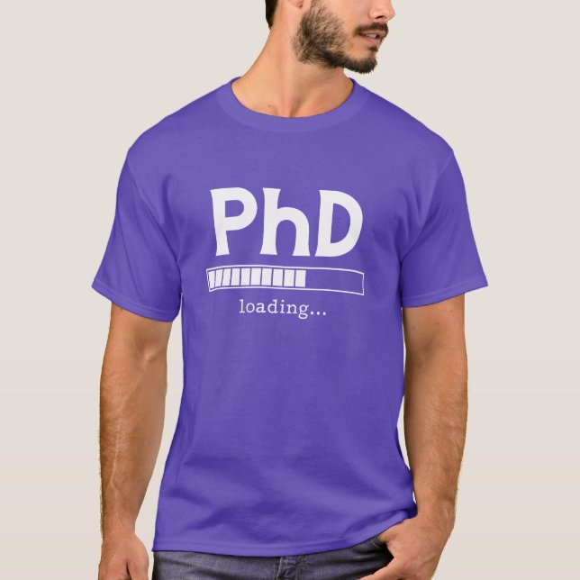 T-shirt Chemise PhD PhD en chargement (Devant)
