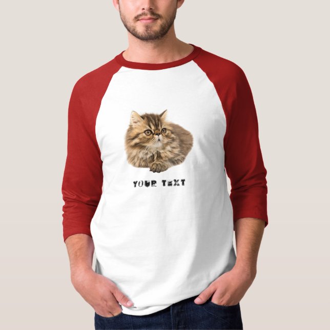 T-shirt Chemise photo personnalisée pour animaux de compag (Devant)