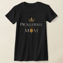 Chemise Pickleball Queen Mom | Couronne Pickleball