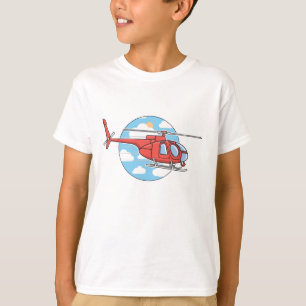 T-shirt Chemise pilote d'hélicoptère