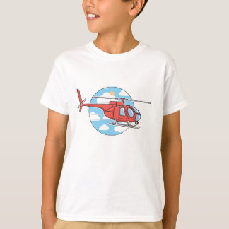 T-shirt Chemise pilote d'hélicoptère