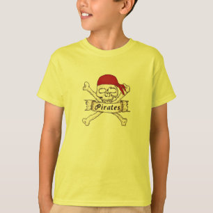 T-shirt Chemise Pirate Crâne Bandana