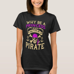 T-shirt Chemise Pirate Pour Filles Tampa Gasparilla Crossb