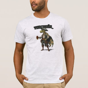 T-shirt Chemise pirate Throbbin Dinosaur