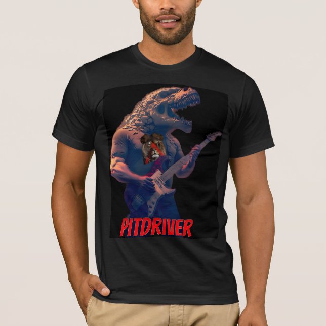 T-shirt Chemise PitZillA et PitDriver Lion Logo OG (Devant)