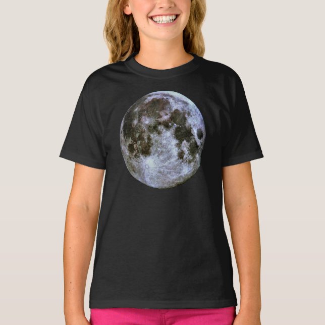 T-shirt Chemise Pleine lune (Devant)