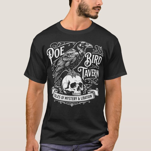 T-shirt Chemise Poe Bird Tavern (Devant)