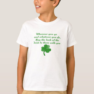 T-shirt Chemise poème irlandaise
