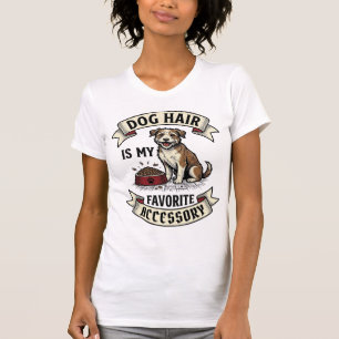 T-shirt Chemise poils de chien Gravure vintage amateur de