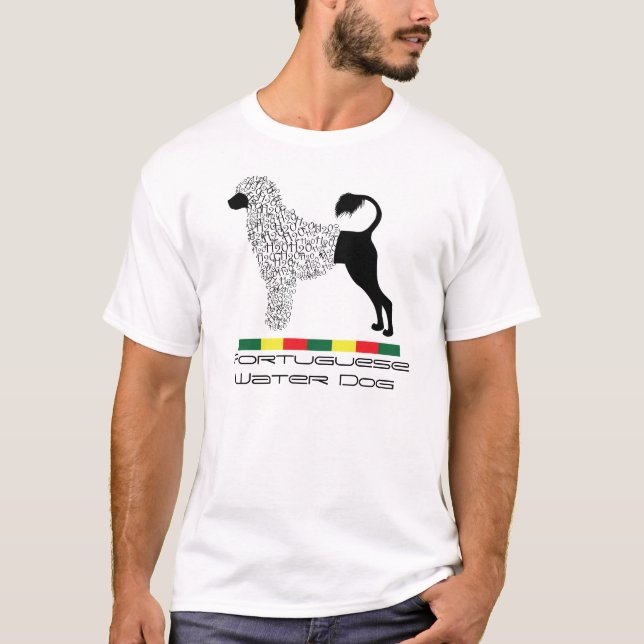 T-shirt Chemise Portugaise De Chien D'Eau ! (Devant)