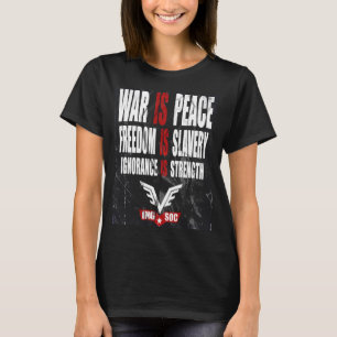 T-shirt Chemise Poster 1984 Newspeak ( Femmes )