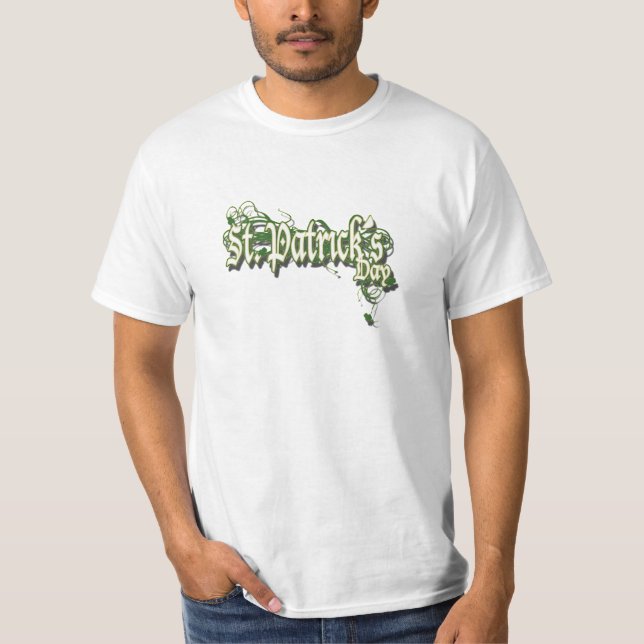 T-shirt Chemise potable de saint de jour officiel de (Devant)