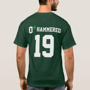 T-shirt Chemise potable d'équipe de jour d'O'HAMMERED St