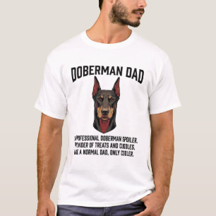 T-shirt Chemise pour amateur de chien gravure vintage papa