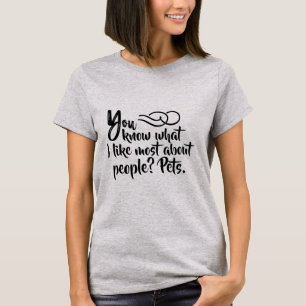 T-shirt Chemise pour animal de compagnie amusante
